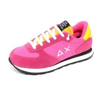 G3424 sneaker bimba girl SUN 68 fucsia tissue/suede shoes kids