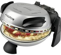 G3 Ferrari – Four G10006 Pizza Exprimer Plaisir – 1200 W 400°C, Pierre réfractaire Ø31 cm – Argent