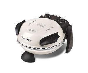 G3Ferrari Delizia G1000617 Icy Cream Four à pizza électrique - Édition limitée - Jusqu'à 400 °C avec pierre naturelle ignifuge/pizza, etc. en 3 minutes/également pour table et jardin