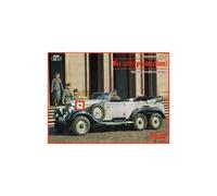 G4 (Production De 1939), Voiture Allemande Avec Passagers (3 Figurines) - Icm Icm35531-Icm