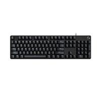 G413 SE - Clavier - rétro-éclairé - USB - QWERTY - International US - noir