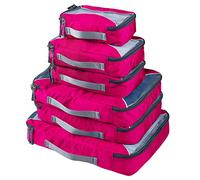 G4Free 3/6/7 Pièces Organisateur de Voyage Cube d'emballage Sac de Rangement pour Valise à Vêtements Différents Tailles des Cubes
