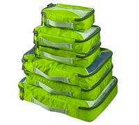 G4Free 3/6/7 Pièces Organisateur de Voyage Cube d'emballage Sac de Rangement pour Valise à Vêtements Différents Tailles des Cubes