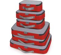 G4Free 3/6/7 Pièces Organisateur de Voyage Cube d'emballage Sac de Rangement pour Valise à Vêtements Différents Tailles des Cubes
