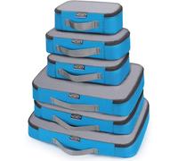 G4Free 3/6/7 Pièces Organisateur de Voyage Cube d'emballage Sac de Rangement pour Valise à Vêtements Différents Tailles des Cubes