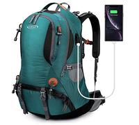 G4Free 50L Sac à Dos Randonnée Imperméable avec Housse de Pluie Sac à Dos Alpinisme Voyage Camping Trekking Daypack Sports de Plein Air pour Hommes Femmes