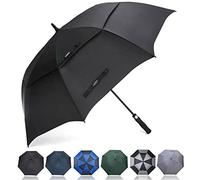 G4Free Parapluie de Golf 69 Pouces Coupe-Vent Double Canop¡§|e Ouverture Automatique Extra-Large Solide pour Hommes Femmes
