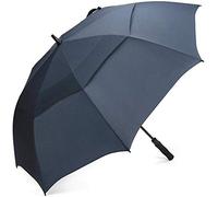 G4Free Golf Parapluie 68 Pouces Coupe-Vent Double Auvent Extra Large Surdimensionné Automatique Ouvert Étanche Parapluies Bâton