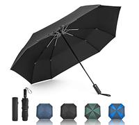 G4Free Parapluie de golf carré de 137,2 cm - Coupe-vent - Pliable - Compact - Ouverture automatique