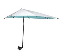 G4Free SPF 50+ Parapluie de Plage Réglable XL 47" x 45" avec Pince Universelle pour Chaise Golf Cart Buggy Bleacher Patio
