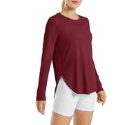 G4Free T-Shirt de Sport pour Femme UPF 50+ Protection UV à Manches Longues Séchage Rapide pour Les Mouvements Aquatiques Course à Pied Randonnée