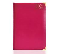 G4GADGET Agenda semainier 2025 format A5 - Rose - Planificateur dynamique pour une planification détaillée et une organisation personnalisée