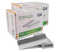 G4GADGET Lot de 10 000 agrafes 53/8 pour agrafeuses lourdes, en acier durable, pour bureau, maison et école, design anti-bourrage, compatible avec les pistolets agrafeurs standard