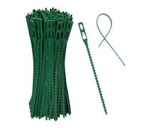 G4GADGET Lot de 200 attaches réglables en plastique pour plantes - 17 cm