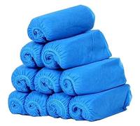 G4GADGET Lot de 30 couvre-chaussures jetables antidérapants Bleu, bleu, 16inch