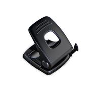 G4GADGET Perforatrice à 2 trous, capacité de 10 feuilles, perforatrice légère et compacte avec barre de guidage réglable, construction en métal durable, idéale pour le bureau, la maison et l'école