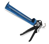 G4GADGET Pistolet à calfeutrer bleu robuste - 310 ml | Cadre squelette solide pour mastic, silicone et adhésifs | Qualité professionnelle avec tige lisse, prise en main ergonomique et contrôle précis