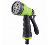 G4GADGET Pistolet d'arrosage robuste 8 fonctions avec poignée antidérapante et contrôle du débit, pulvérisateur d'eau haute pression pour l'arrosage des plantes, la pelouse, le lavage de voiture et le
