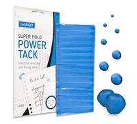 G4GADGET Power Tack Pâte adhésive réutilisable extra forte pour murs, affiches, loisirs créatifs | Non toxique, sans résidus, colle polyvalente pour projets à la maison, au bureau et à l'école - Bleu
