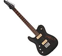 G4M 7 SH Guitare Électrique Gaucher, Transparent Black