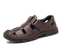 G4ZS5Z0G1 Sandales de pêcheur réglables à bout fermé pour homme, Pte9brown, 45 1/3 EU
