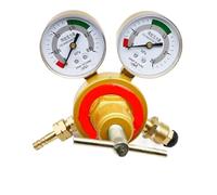 G5/8'' full brass big valve body Propane pressure regulator pressure gauge