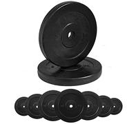 G5 HT SPORT disques en Fonte caoutchoutés Ø Trou Adulte Unisexe, 2 x 1 kg, 2 DISCHI in GHISA GOMMATI Ø FORO 25 MM DA 1 KG