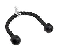G5 HT SPORT Ensemble Complet d'accessoires pour câbles et Machine LAT - poignées poulies, Cordes Triceps, poignées Simples et Doubles, Barres de renforcement Musculaire (Corde triciPITI pour câble)