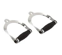 G5 HT SPORT Ensemble Complet d'accessoires pour câbles et Machines LAT - poignées poulies, Cordes Triceps, poignées Simples et Doubles, Barres de renforcement Musculaire (Paire de poignées