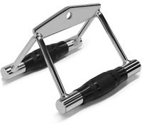 G5 HT SPORT poulie variées et Outils pour câbles Simple, Corde Triceps pouley Adulte Unisexe, Poignée Double Poussette, Taille Unique