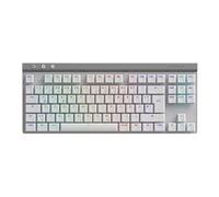 G515 - Clavier - LIGHTSPEED - TKL - backlit - sans fil - 2.4 GHz, Bluetooth, USB - QWERTZ - Allemand - commutateur : GL Tactile - blanc