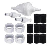 G52 Pièces de rechange pour nettoyeurs de piscine - Kit de raccord d'écrou de tuyau compatible avec la série Zodiac North Pole Series Quick Setup