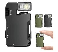 G5EDC Lampe de poche - 400 lumens, lampe de poche EDC super lumineuse, 3 modes, mini lampe de poche F-lash rechargeable avec aimant, lampe de cils F compacte EDC magnétique, mini design portable pour