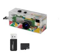 G6 Mini Thumb Camera 0.96Inch Action Retro Keychain Camera with 32G Card 1080P Very Small Camcorder Video Recorder