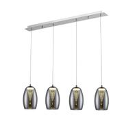 G60770-93 BRILLIANT Bones suspension 30cm naturel - blanc lampes d'intérieur, suspensions | 1x A60, E27, 40W, convient aux lampes