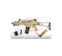 G608 Tan Fusil Assaut (G36) Aeg Jing Gong - 340 Fps