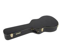G6296 ROUND NECK RESONATOR FLAT TOP CASE, BLACK