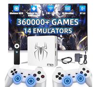 G7 Console de Jeux Rétro Console retrogaming 36000+ Jeux,14 Émulateurs,8K/4K Ultra HD Console Rétro Game Stick Double Système Android 14/3D-GAME,WiFi 2,4G+5,8G & BT5.0,Game Box avec manettes sans Fil