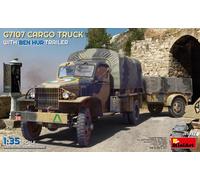 G7107 Camion Cargo Avec Remorque Ben Hur 1:35 Kit De Modèle En Plastique MINIART