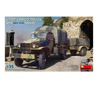 G7107 Cargo Truck With Ben Hur Trailer-Miniart Multicolore
