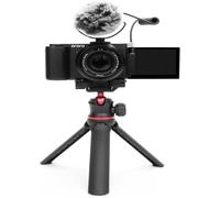 G730 5K 64Mp Hd Vlog Micro Caméra Unique Zoom Optique 12X Caméscope Vlogging Avec Écran Tactile Ips De 3,2 Pouces,Wdr,Wi-Fi Pour