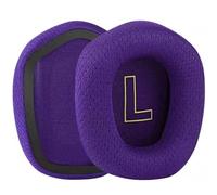 G733 Coussinets d'oreille de rechange en tissu maille compatibles avec les casques sans fil Logitech G733 Lightspeed RGB sans fil en mousse à mémoire de forme haute densité Violet