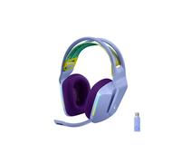 Logitech G Casque gamer sans fil G733 LIGHTSPEED LIGHTSYNC RVB Micro Blue VO!CE Ultra-léger Violet