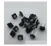 G78 20pcs/lot 8x8x5.5MM 2PIN Conductive Silicone Soundless Tactile Tact Push Button Switch