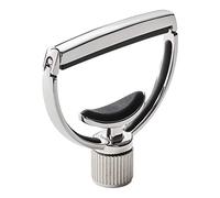 G7th Heritage - Capodastre pour Guitare acoustique et électrique - Largeur Standard - Style 1 - Acier inoxydable poli à la main 71011