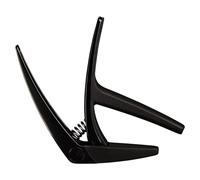 G7th Nashville Capodastre 6 Cordes Noir - Léger à Ressort, pour Guitares Acoustiques et Électriques - Protection Silicone - Conçu au Royaume-Uni