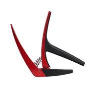 G7th Nashville Capodastre 6 Cordes Rouge - Léger à Ressort, pour Guitares Acoustiques et Électriques - Protection Silicone - Conçu au Royaume-Uni