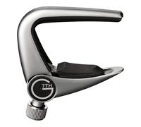 G7th Newport Capodastre Banjo Argent - Léger avec Contrôle de Tension Réglable - Le Capodastre Parfait pour Banjos