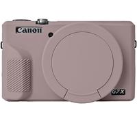 G7X Mark III Ultra Slim Lightweight Soft Silicone Camera Case Cover for Canon PowerShot G7X Mark III Camera with Lens Cap-Light Grey