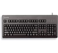 G80-3000, Clavier Mécanique Filaire, Disposition Uk (Qwerty), Connexion Usb, Robuste, Touches Programmables, Mx Black Switches, Noir